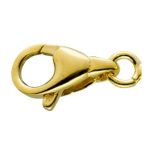 Karabiner verschluss Gold Karabiner 585 14K 6x11mm