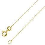 Ankerkette 0,5mm Gelbgold 333 8 Karat massiv poliert