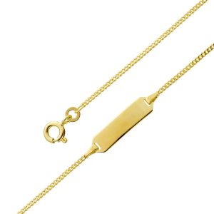Gravurarmband ID Gold 333 8 Karat Kinderarmband