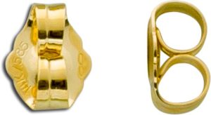 Ohrringe – Ohrmutter GelbGold 375 9 Karat hochglanzpoliert
