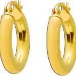 Creolen 16mm Gelbgold 375 9 Karat Hoops