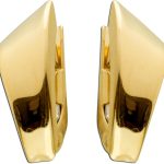 Creolen Ohrringe Gold 333 8 Karat 15mm Scharnier Klapp