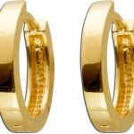 Goldcreolen 12mm Gelbgold 333 8 Karat