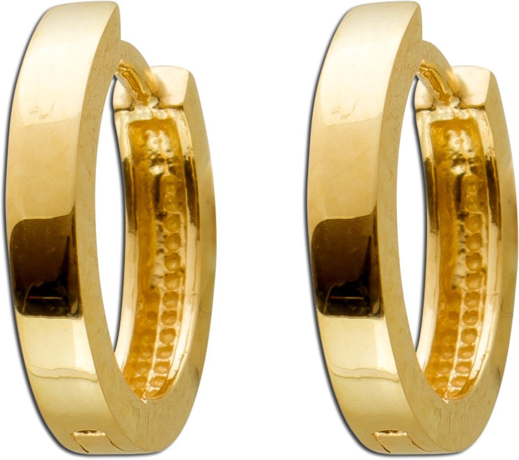 Goldcreolen 12mm Gelbgold 333 8 Karat