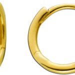 Creole 11mm Gelbgold 333 8K Hoops Piercing
