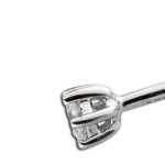 Solitär Ohrstecker 0,10ct F VS Weißgold 585 14K Lab Grown Diamonds