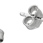 Solitär Ohrstecker 1.0ct Weißgold 585 14K Lab Grown Diamanten