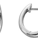 Diamant Creolen Weißgold 585 14K Lab Grown Diamanten 1ct.