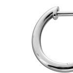 Diamant Creolen Weißgold 375 9K Lab Grown Diamanten 0.07ct