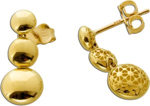 Ohrstecker Gelbgold 333 8 Karat Buttons halbmassiv