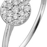 Diamant Ring Weißgold 585 14K Lab Grown Diamanten 0.40ct