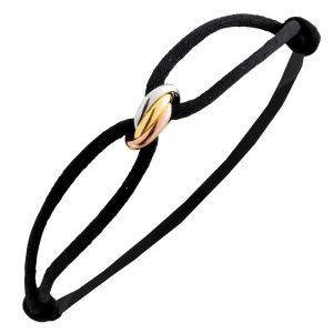 Tricolor Dreifarbig Trinity 585 14K Armband