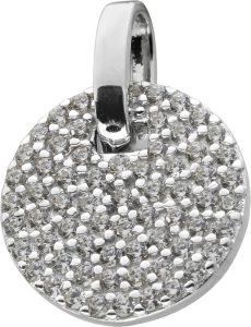 Anhänger Silber 925 rhodiniert 70 Zirkonia Brillantlook Circle of Life