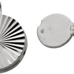 Medaillon gravierbar Sterling Silber 925 poliert Sonnestrahl