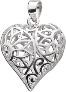 Anhänger Silber 925 Herz Design