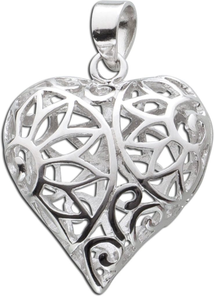 Anhänger Silber 925 Herz Design