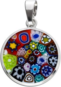 Anhänger Silber 925 Original Murano Glas