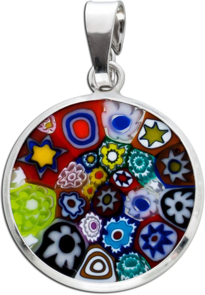 Anhänger Silber 925 Original Murano Glas