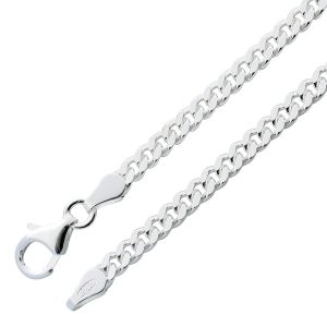 Panzerkette 3,2mm Panzerarmband Sterling Silber 925 massiv