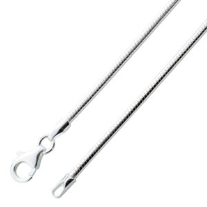 Schlangenkette 1,4mm Sterling Silber 925 massiv