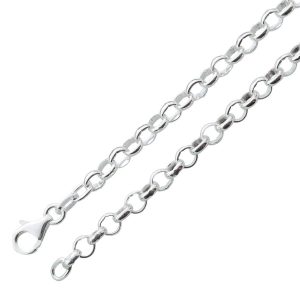 Fußkette 3,5mm Silber 925 massiv