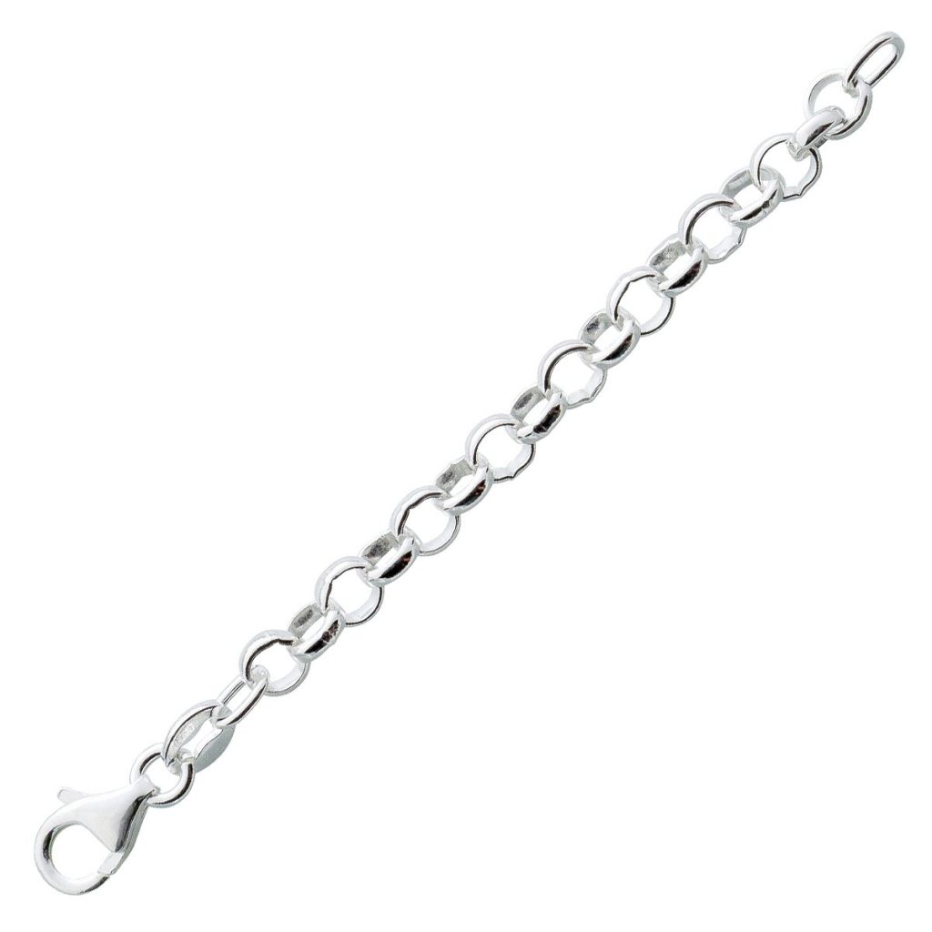 Verlängerungskette 3,6mm Sterling Silber 925 massiv