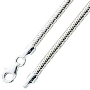 Schlangenkette 3,6mm Sterling Silber 925 massiv