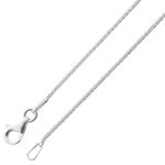 Zopfkette 0,7mm Armband Silber 925 poliert