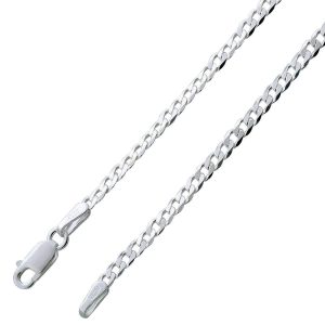 Panzerkette 1,1mm Sterling Silber 925 massiv UNO A ERRE