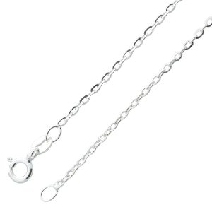 Ankerkette 1,1mm Silber 925 rhodiniert UNO A ERRE