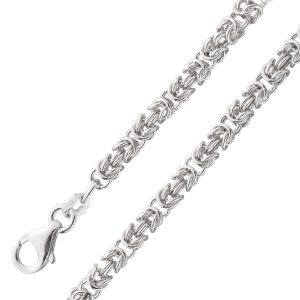 Königsketten Armband 3,3mm Sterling Silber 925 halbmassiv