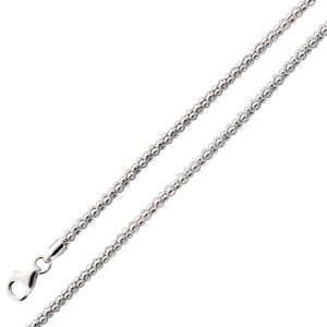 Popcornkette 2,5mm Armband Sterling Silber 925