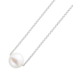 Perlenkette Silber 925 weiße Süsswasserzuchtperle