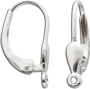 Ohrringe Patentbrisuren Sterling Silber 925