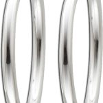 Creolen 28mm halbmassiv Sterling Silber 925