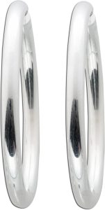 Creolen 47mm Silber 925 rhodiniert poliert UNO A ERRE