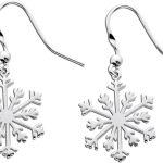 Ohrhänger Silber 925 Schneeflocke