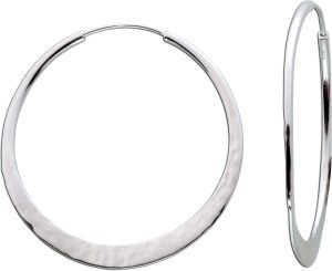 Creolen Silber 925 gehämmert