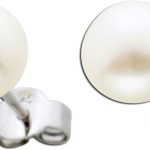 Perlen Ohrringe Silber 925 Süsswasserperlen 4,8mm