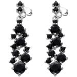 Saphir Ohrhänger Sterling Silber 925 Natur Edelsteine