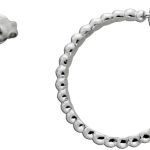 Ohrstecker Silber925 poliert rhodiniert Kugeloptik