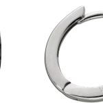 Creolen Sterling Silber 925 weiße Zirkonia