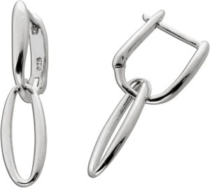 Damen Ohrhänger Creolen Silber 925