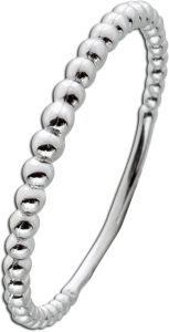Kugel Ring Sterling Silber 925 poliert