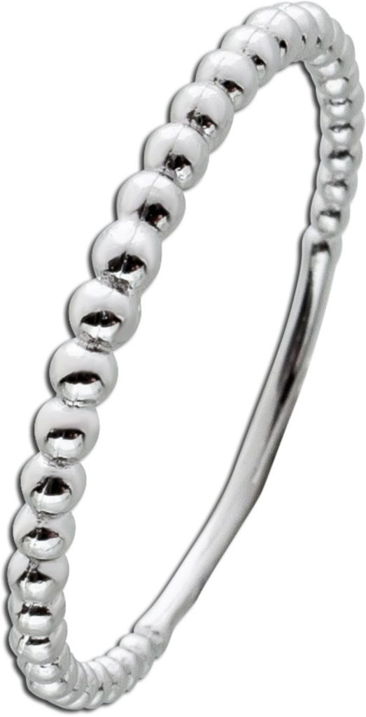 Kugel Ring Sterling Silber 925 poliert