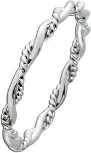 Damenring Sterling Silber 925 Kordeldesign