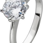 Solitärring Silber 925 Zirkonia 2.00ct. Verlobungsring Trauring