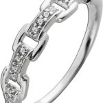 Damenring Silber 925 weiße Zirkonia Steine