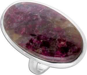 Eudialit Ring Silber 925 Natur Edelstein 20ct