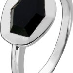 Onyx Ring Silber 925 nat schwarzer Onyx Edelstein 2.75ct